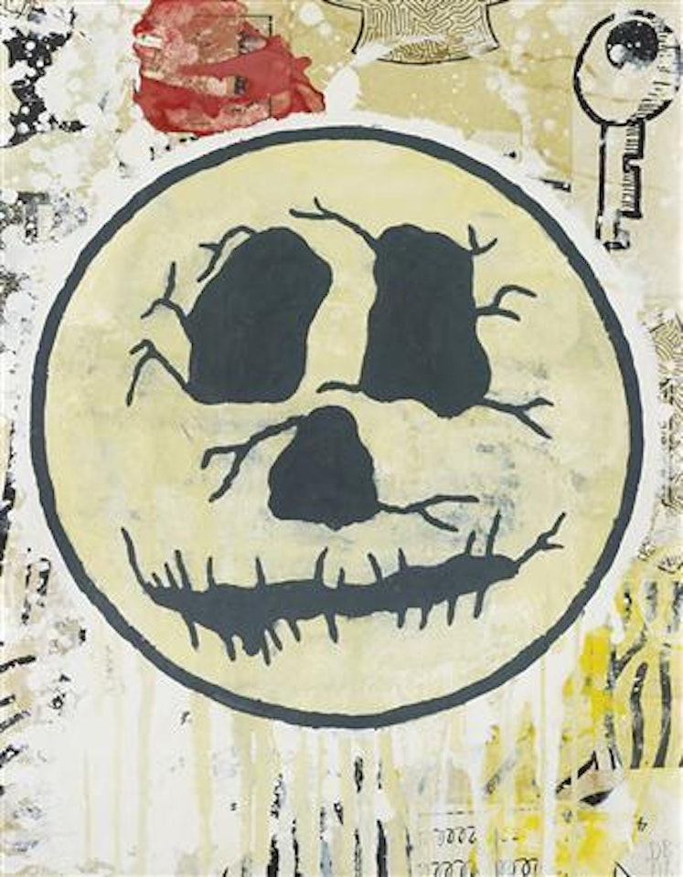 Pumpkin Face by Donald Baechler