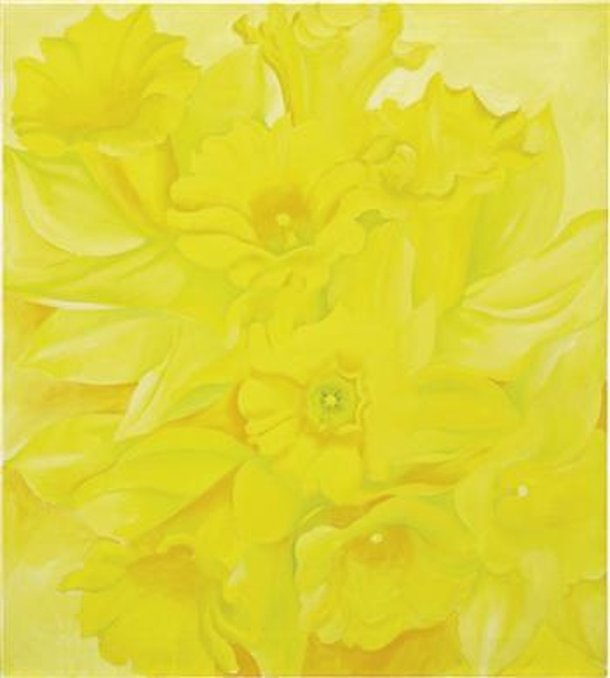 Yellow Jonquils IV by Georgia O'Keeffe