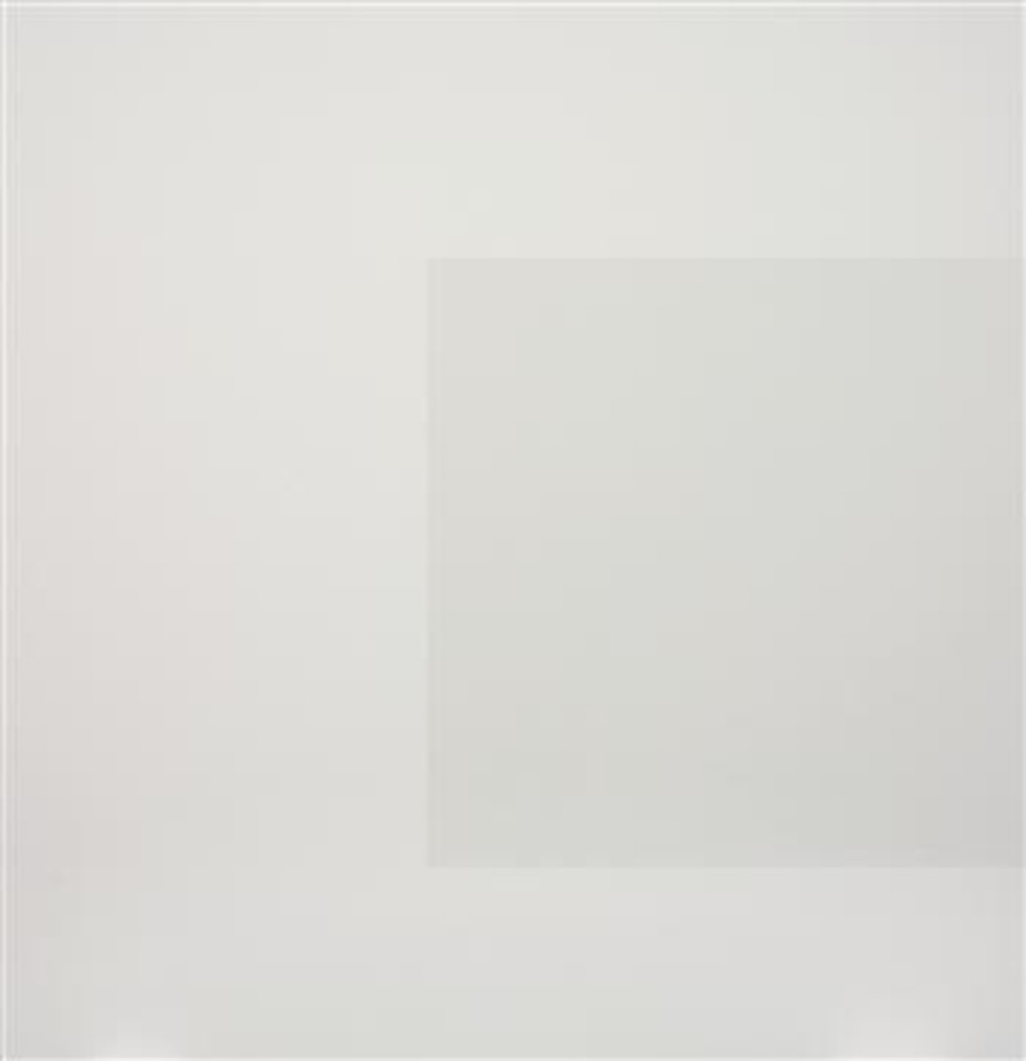 Exposed Painting: White by Callum Innes
