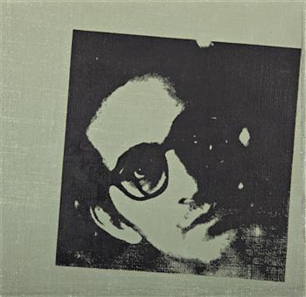 Portrait of Frank Stella by Andy Warhol