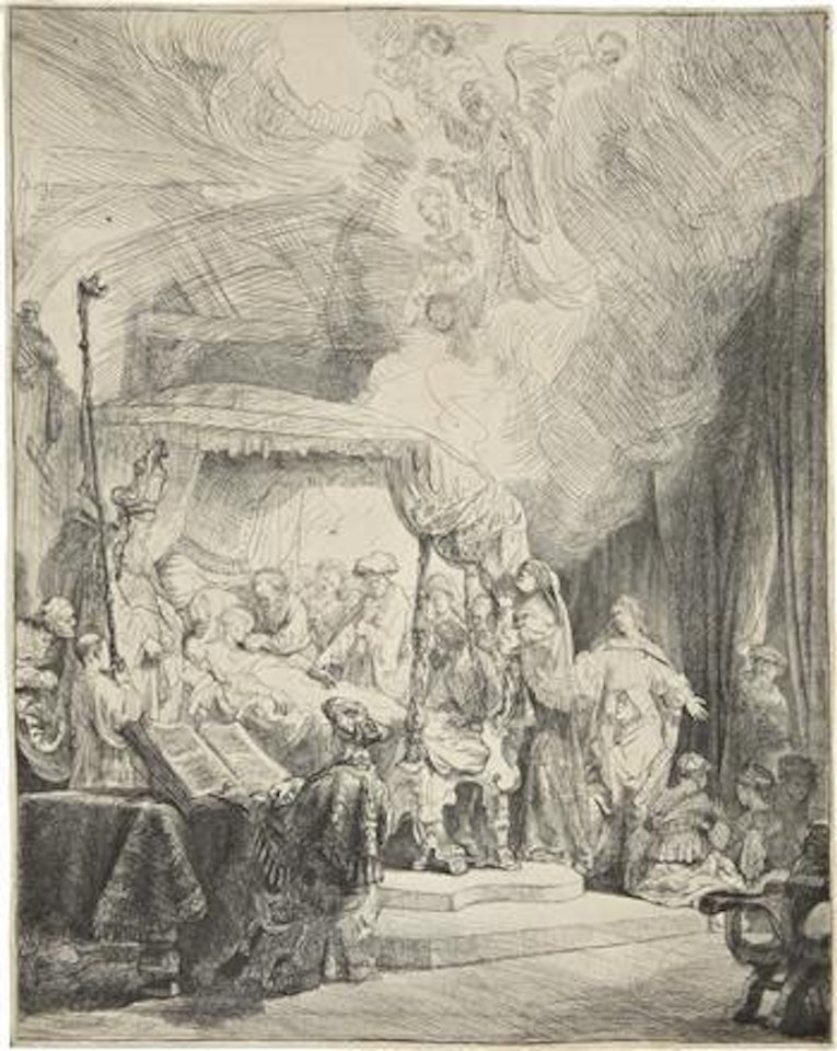 The Death of the Virgin by Attributed to Rembrandt Harmensz van Rijn