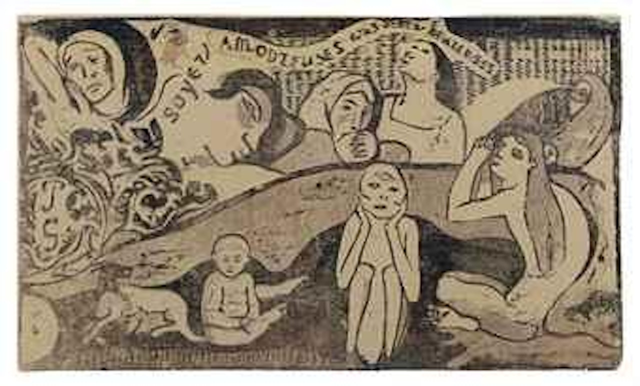 Soyez amoureuses, vous serez heureuses (Guerin 58; Kornfeld 55) by After Paul Gauguin