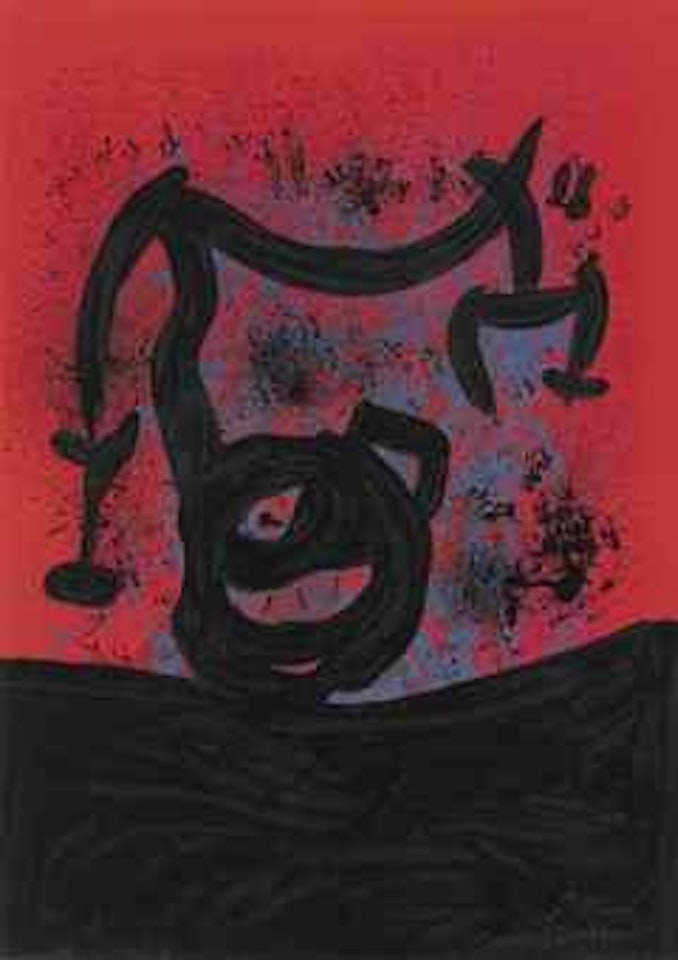 Equilibre sur l'Horizon (M. 598) by Joan Miró