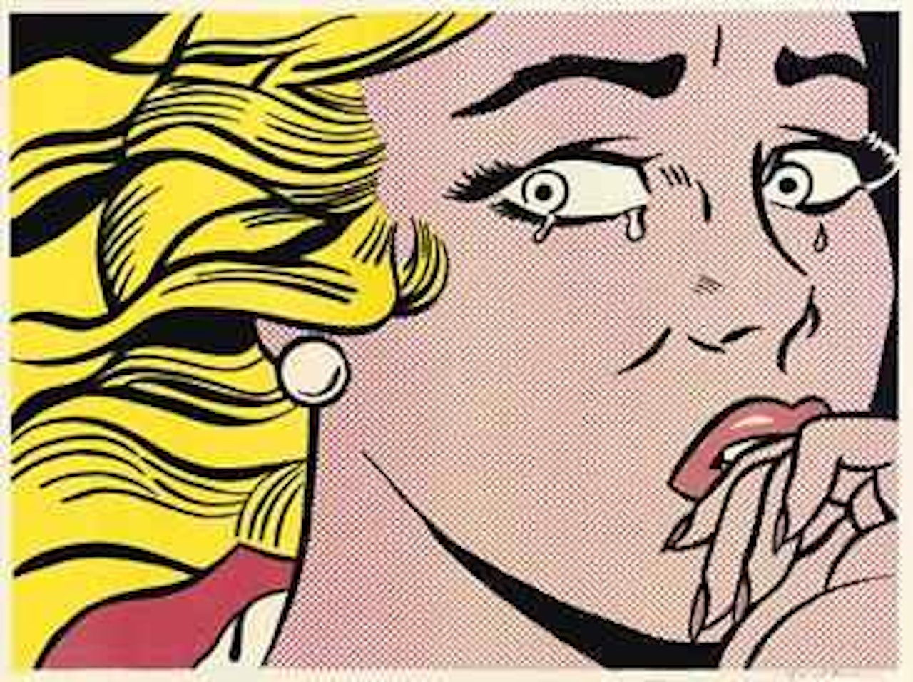 Crying Girl (Corlett II.1) by Roy Lichtenstein