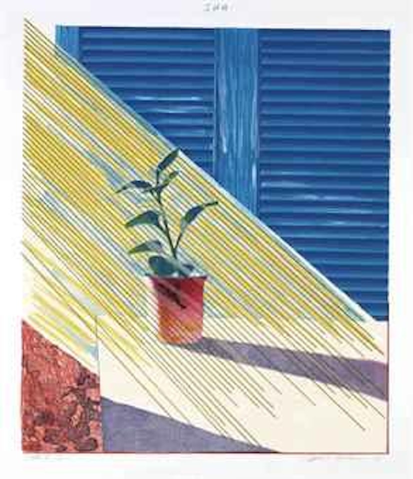 Sun State I (Scottish Arts Council 130; not in Museum of Contemporary Art Tokyo; Gemini 439) by David Hockney