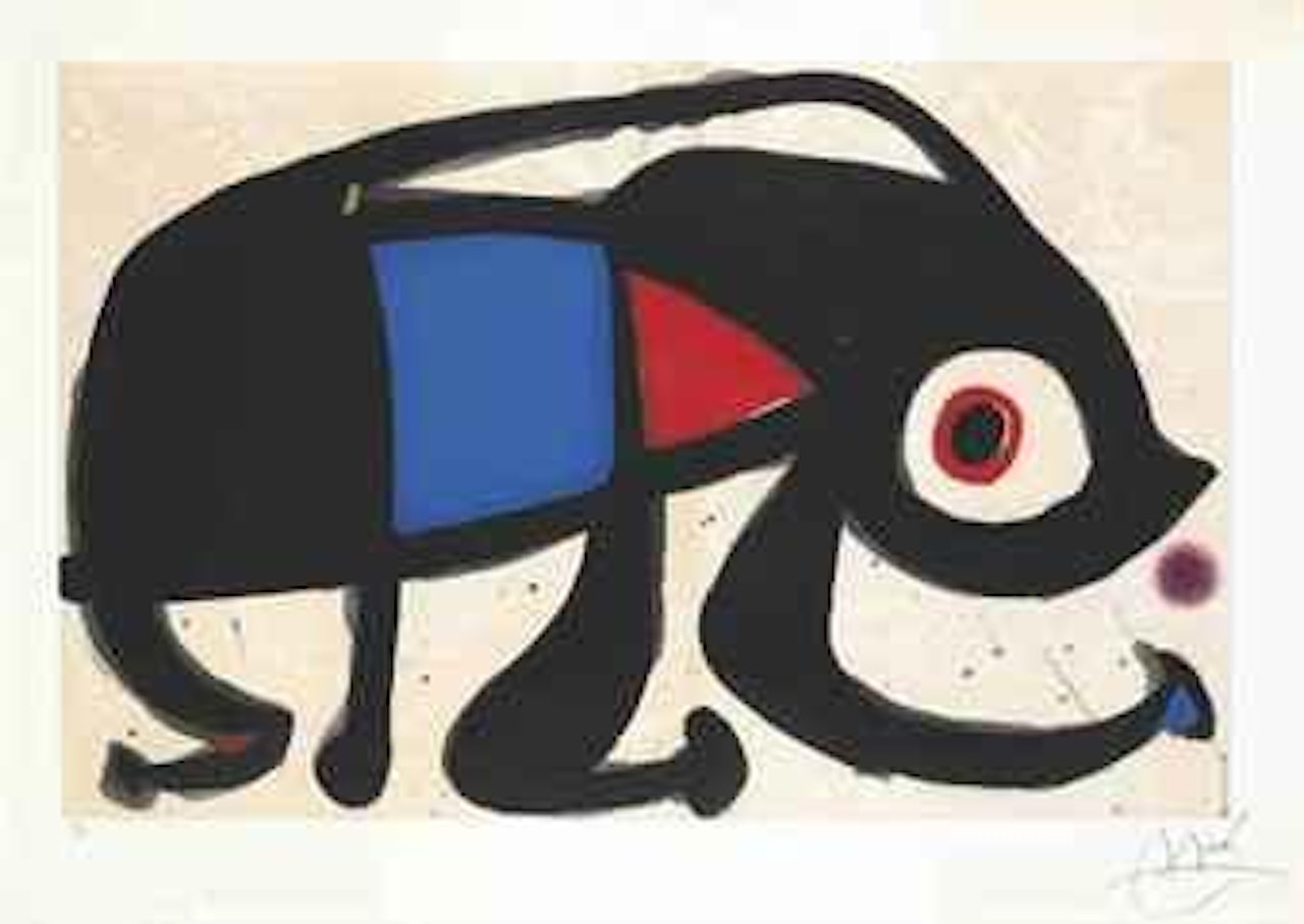 Le Rat des Sables (D. 755) by Joan Miró