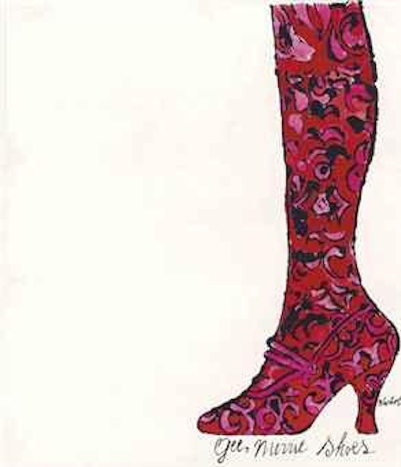 Gee, Merry Shoe (not in F. & S.) by Andy Warhol