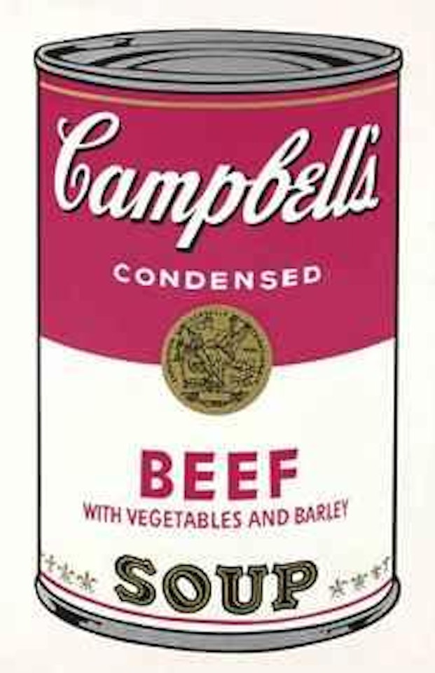 Beef Soup, from Campbell's Soup I (F. & S. II.49) by Andy Warhol