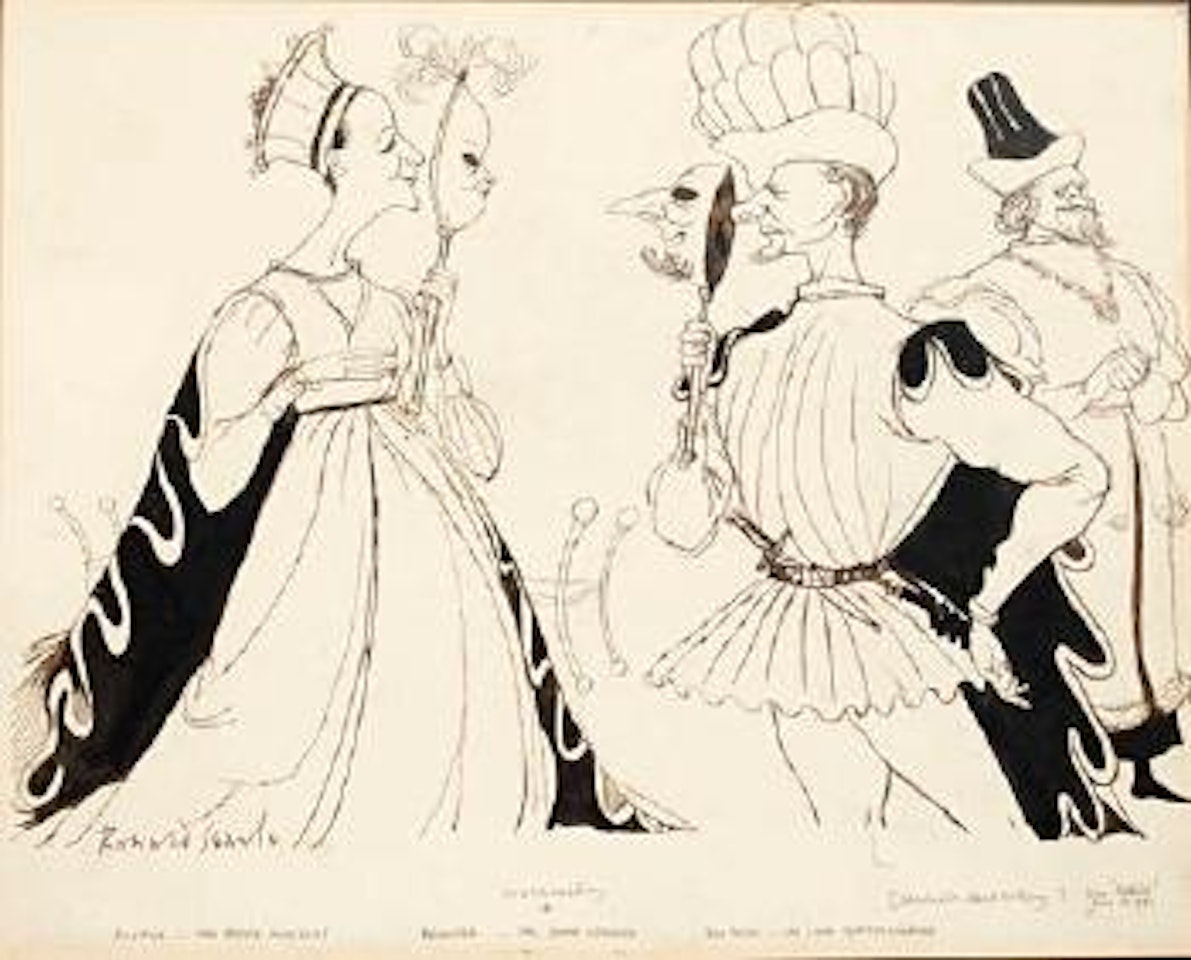 Matchmaking by Ronald Searle