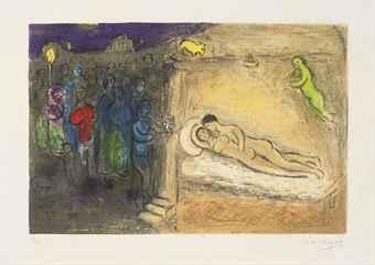 Hyménée, from: Daphnis et Chloé (M. 349; cf. C. books 46) by Marc Chagall