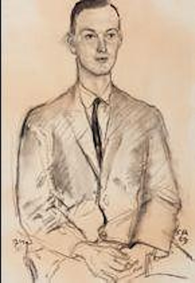 Bildnis des Eugen Furer by Cuno Amiet