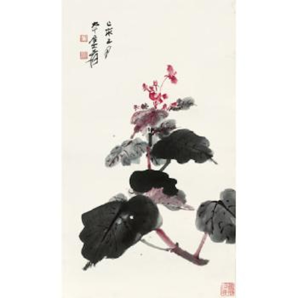 Begonia by Zhang Daqian