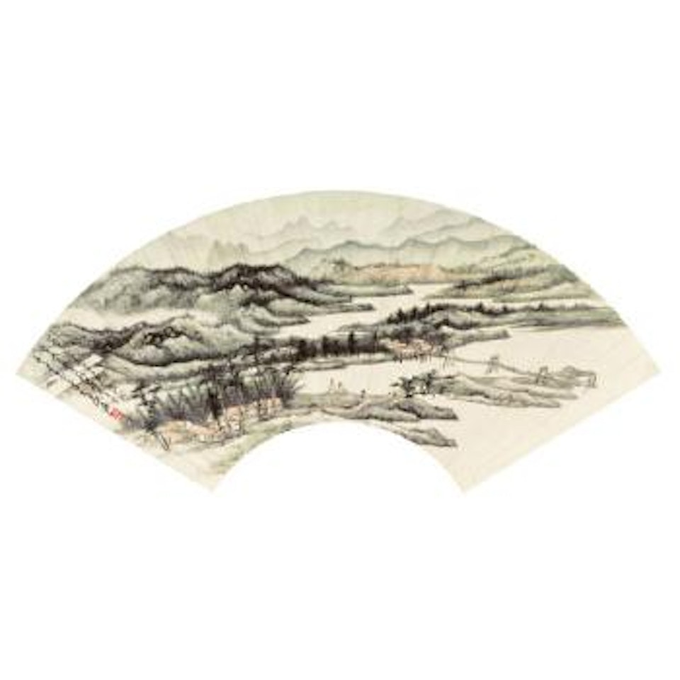 Jiangnan Landscape by Zhang Daqian