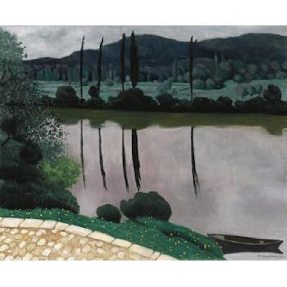 La Dordogne À Vitrac by Félix Vallotton