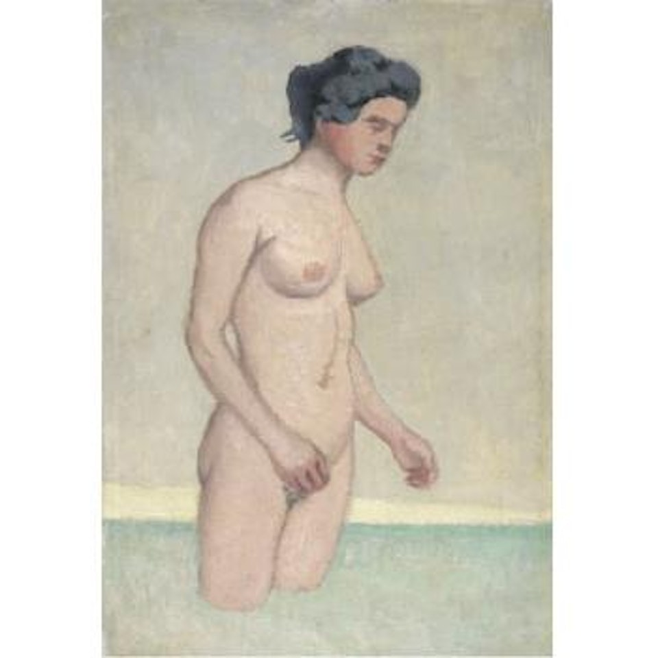Baigneuse Debout, De Profil by Félix Vallotton