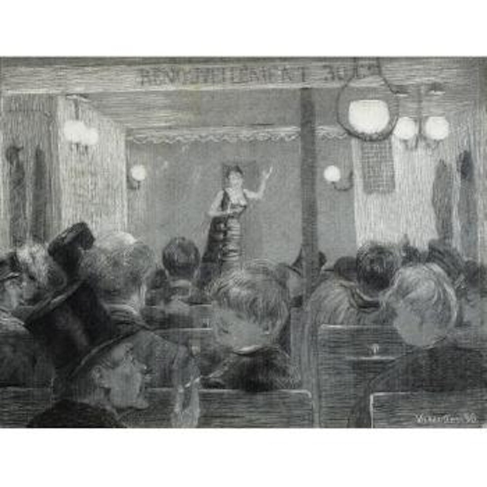 Au Théâtre by Félix Vallotton