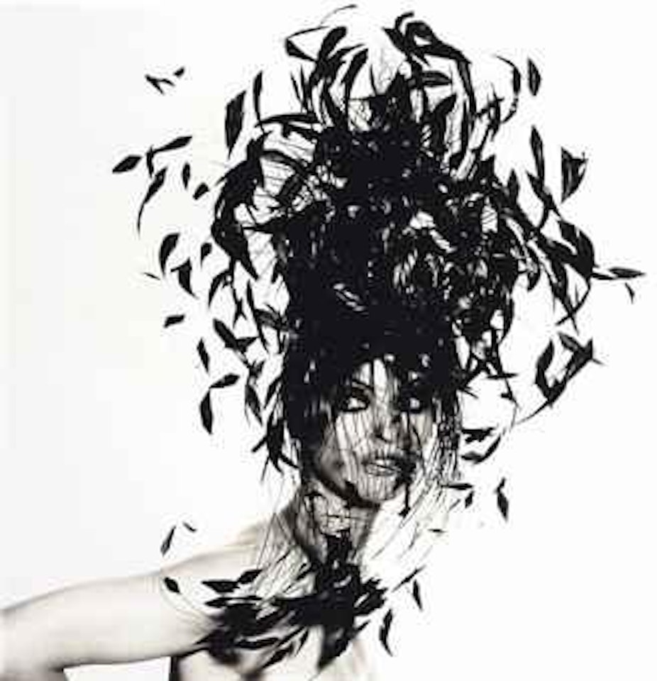 Woman in Feather Hat, New York, November 1991 by Irving Penn