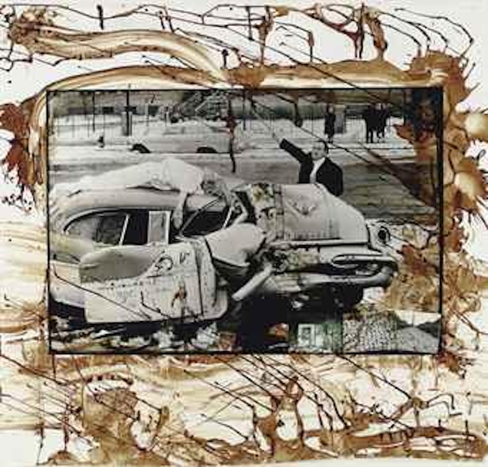 Dali Accident on 125th Street, NYC by Peter Beard
