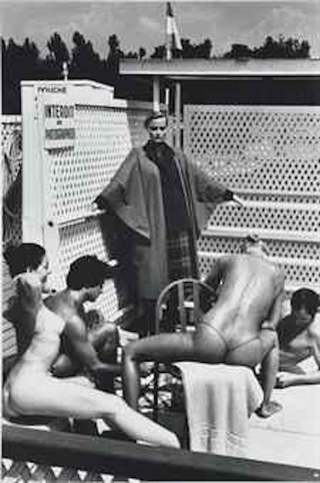 Piscine Deligny, Paris by Helmut Newton