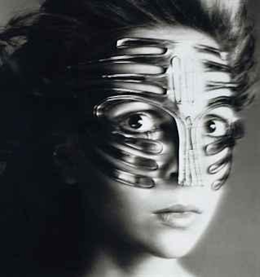 Penelope Tree with Ungaro Mask by Richard Avedon