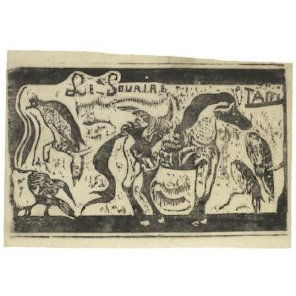 Le Titre Pour 'Le Sourir' (G. 74; M. K. J. 61) by After Paul Gauguin