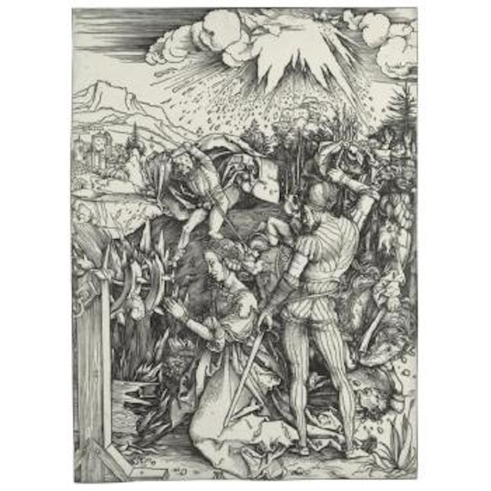 The Martyrdom Of Saint Catherine (B. 120; M., Holl. 236) by Albrecht Dürer