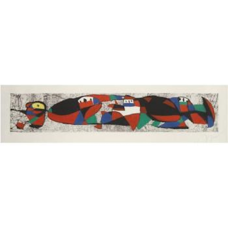 Les Troglodytes I (D. 1009) by Joan Miró