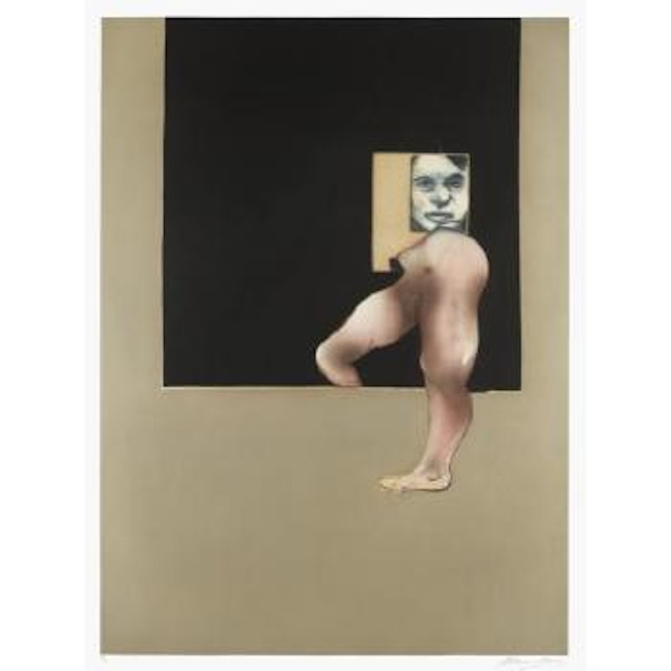 Right Panel Of Triptych by Francis Bacon