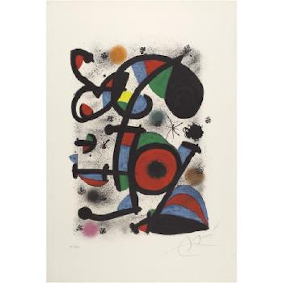 Querelle D'amoureux I (M. 1233) by Joan Miró