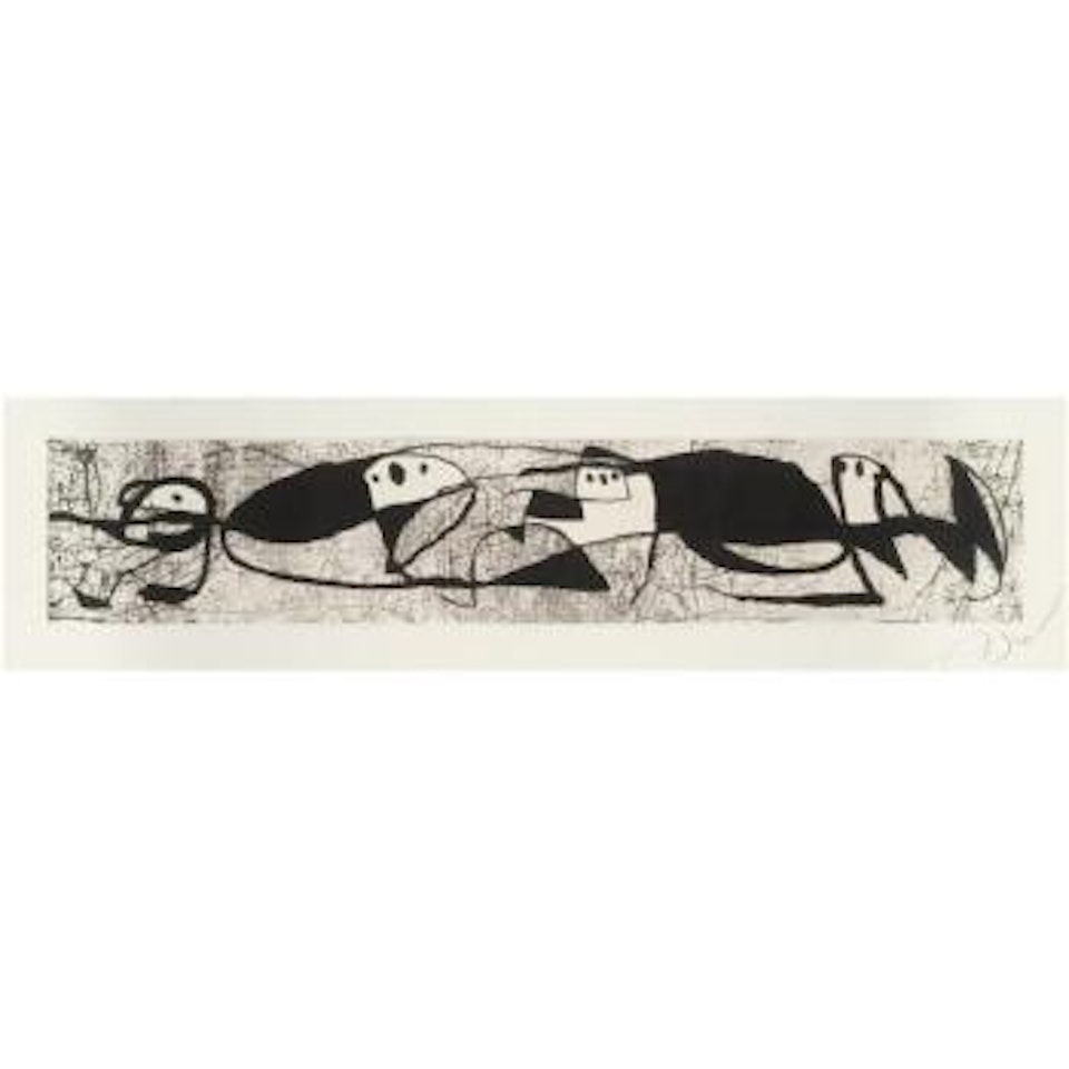 Les Troglodytes II (D. 1010) by Joan Miró