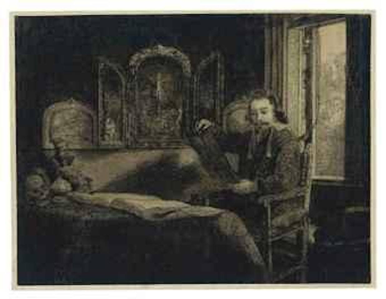 Abraham Francen, Apothecary (B., Holl. 273; H. 291) by Attributed to Rembrandt Harmensz van Rijn