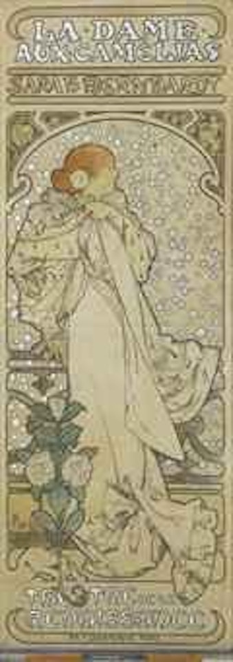 La Dame Aux Camelias by Alphonse Mucha