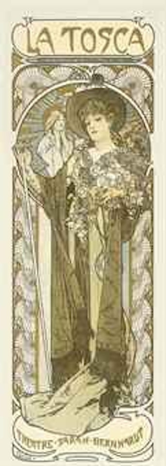 La Tosca by Alphonse Mucha