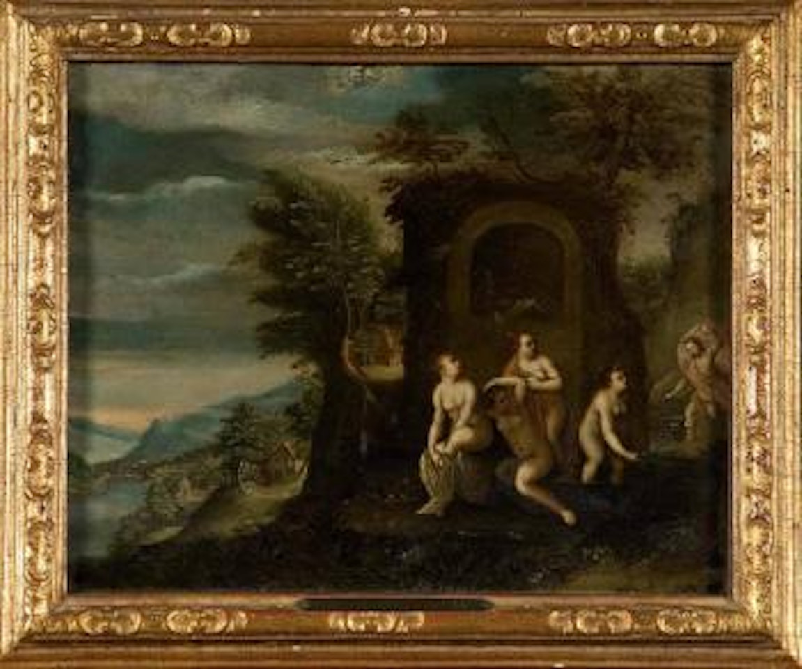 Les baigneuses by Adriaen van Stalbemt