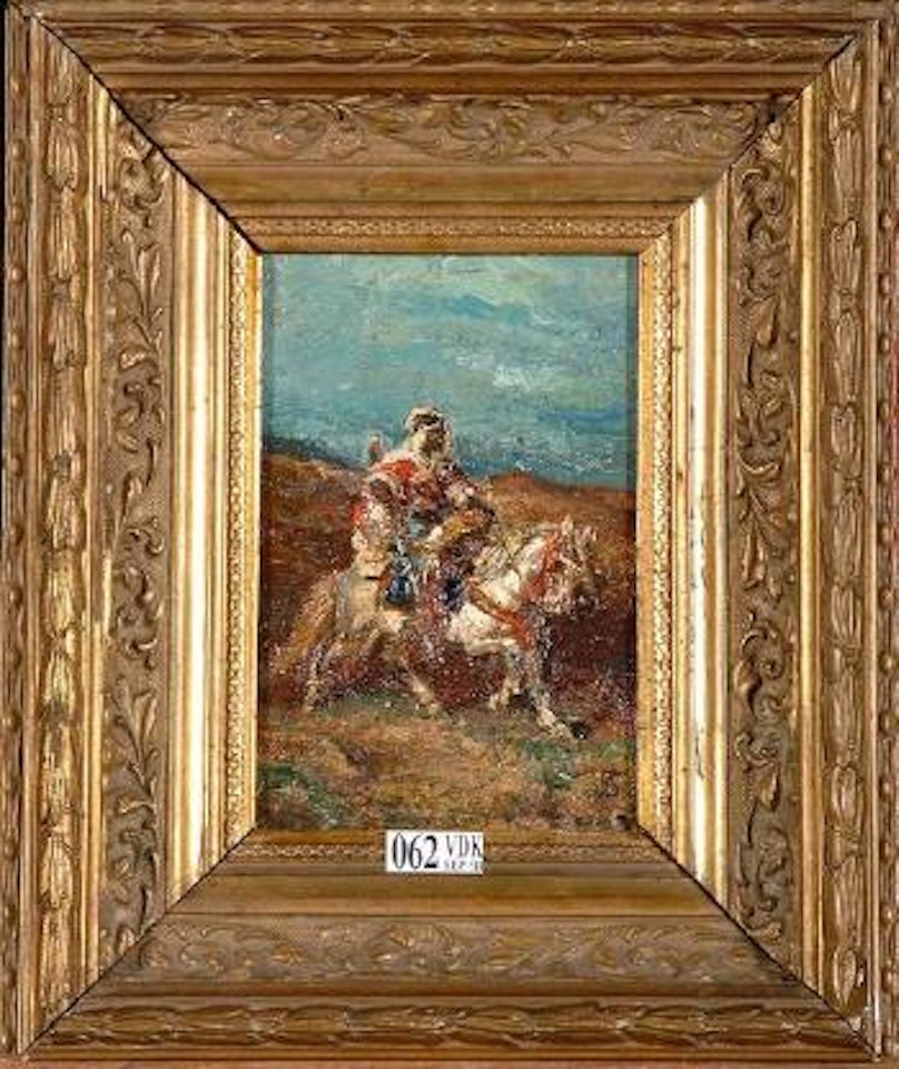 Cavalier arabe by Adolf Schreyer
