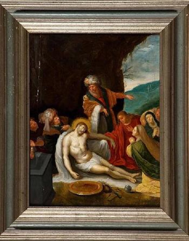 La mise au tombeau by Frans Francken II