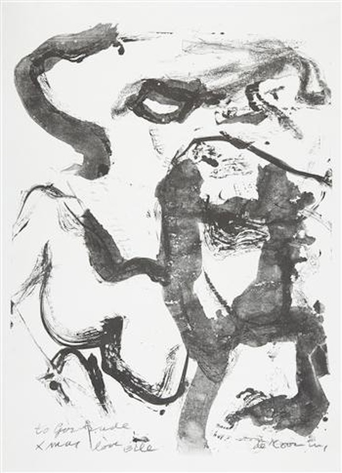 Figure at Gerard Beach by Willem de Kooning