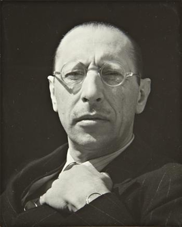 Igor Stravinsky by Edward Weston