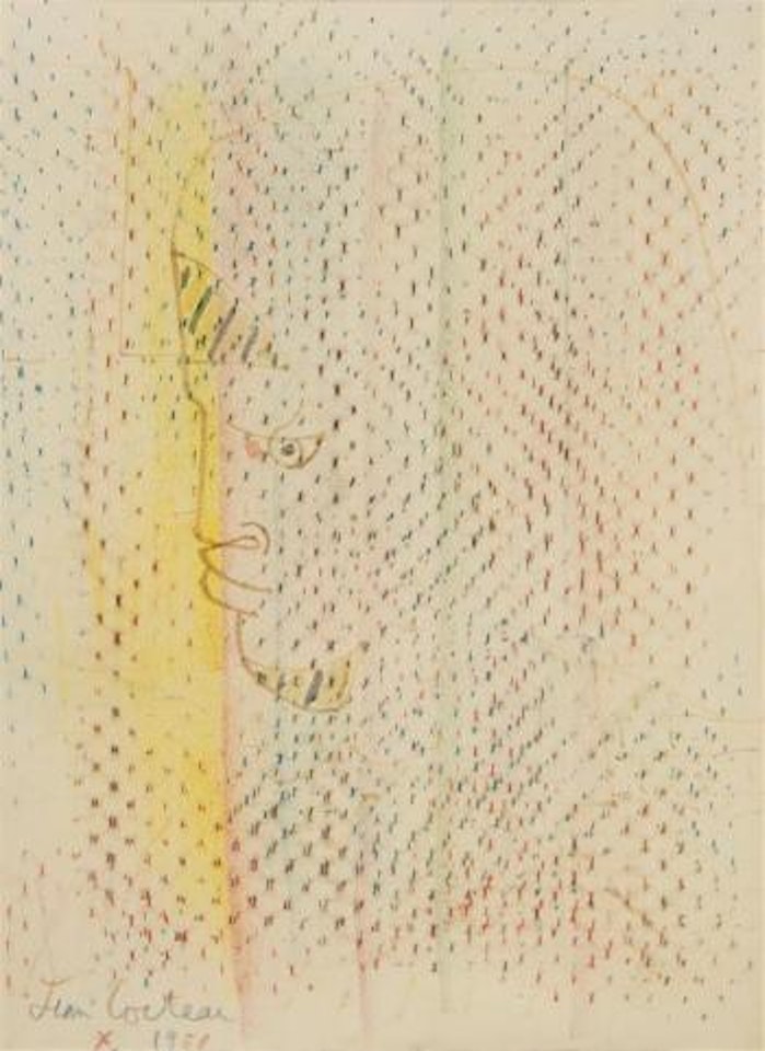 Tete d'Homme by Jean Cocteau