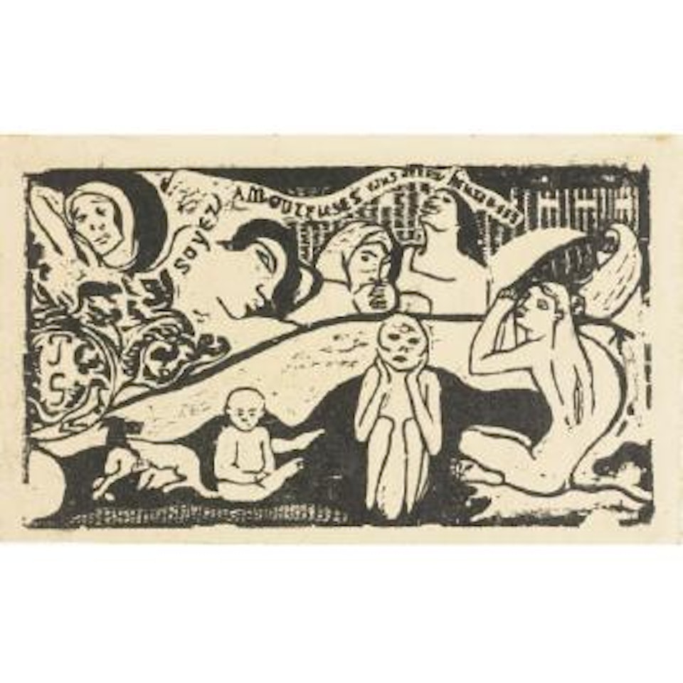 Soyez Amoureuses, Vous Seres Heureuses (M./K./J. 55 II c) by After Paul Gauguin