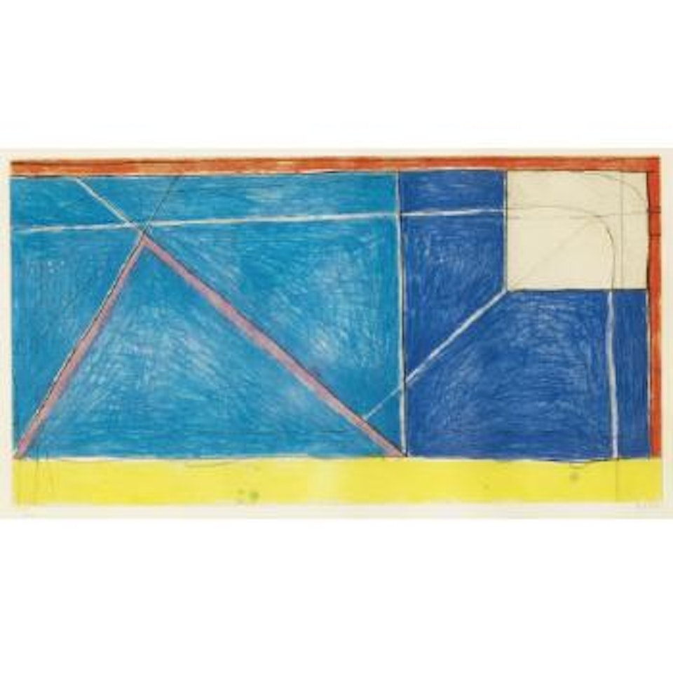 Red-yellow-blue by Richard Diebenkorn