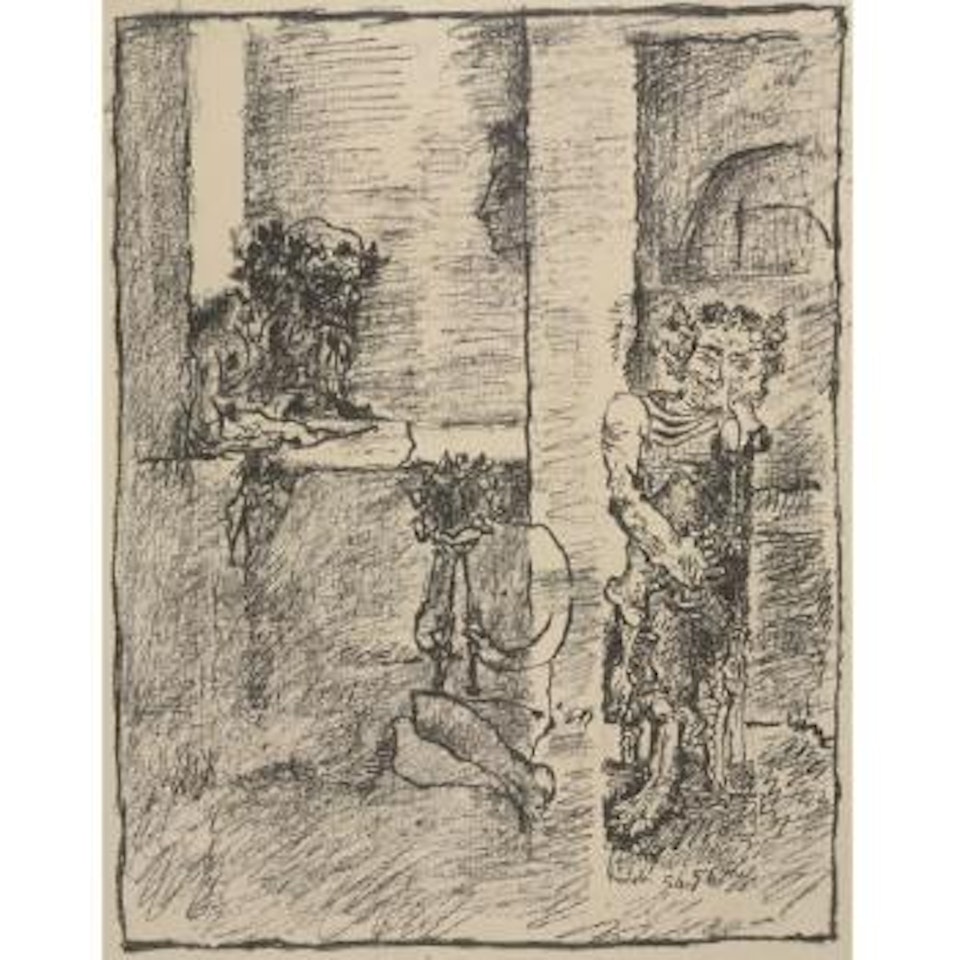 Scene Antique (B. 801) by Pablo Picasso