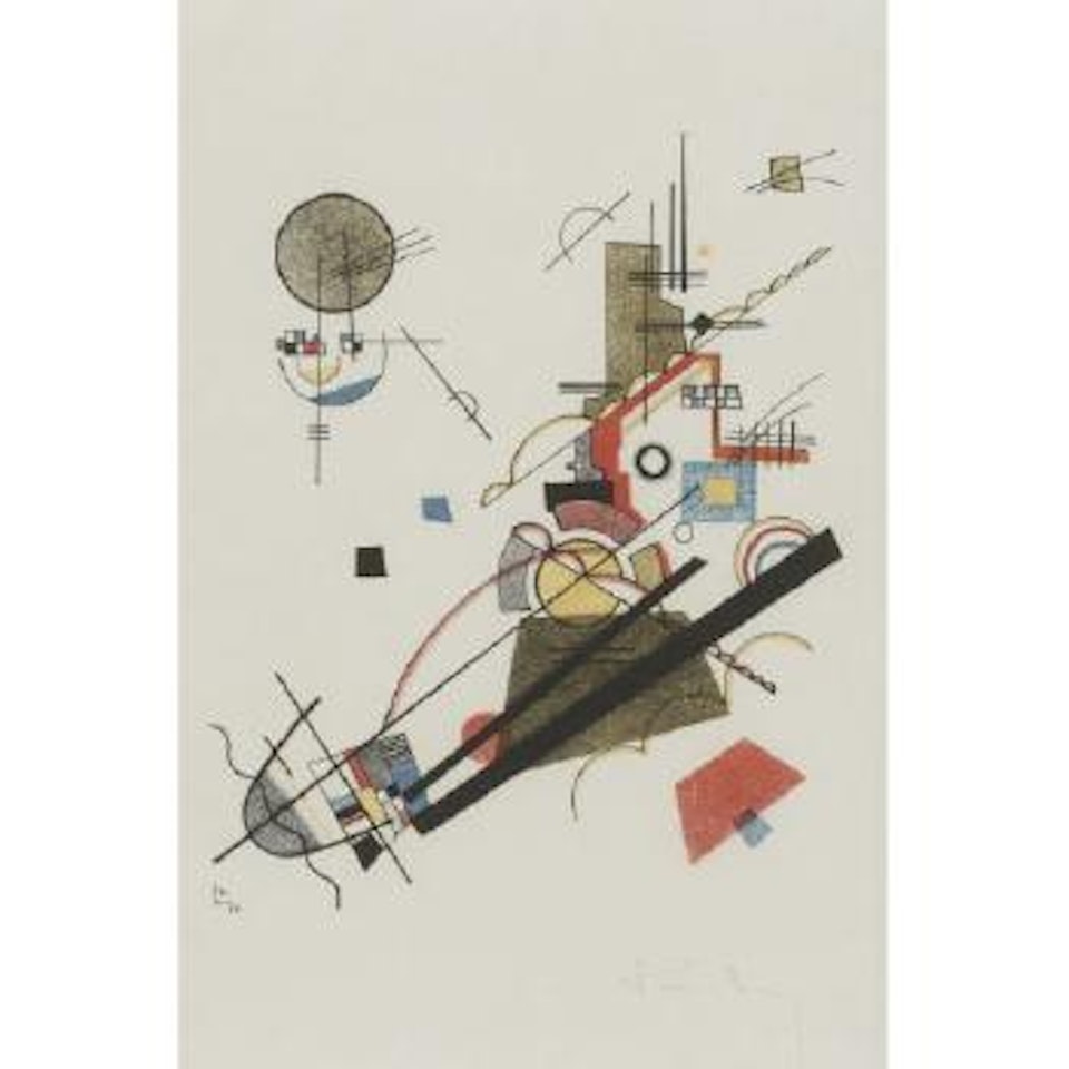 Frohlicher Augsteig (R. 177) by Wassily Kandinsky
