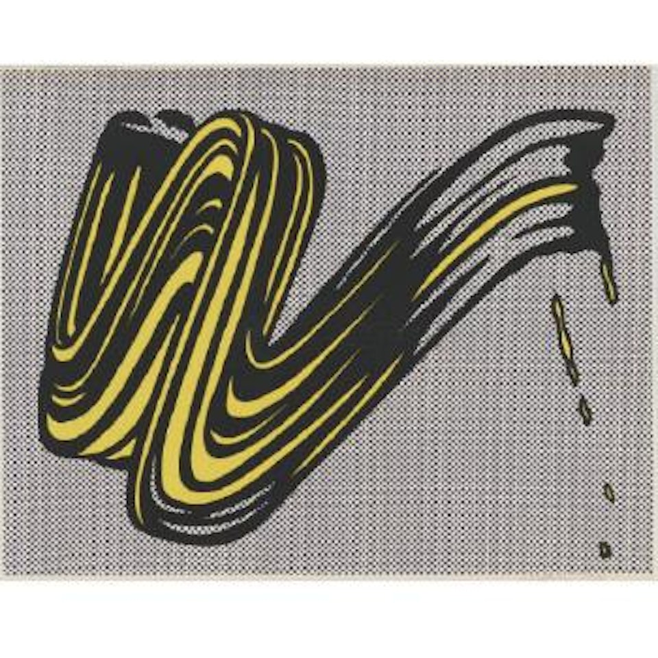 Brushstroke (Corlett II.4) by Roy Lichtenstein