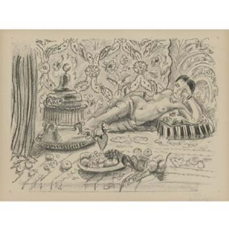 Odalisque, Brasero Et Coupe De Fruits (D. 504) by Henri Matisse