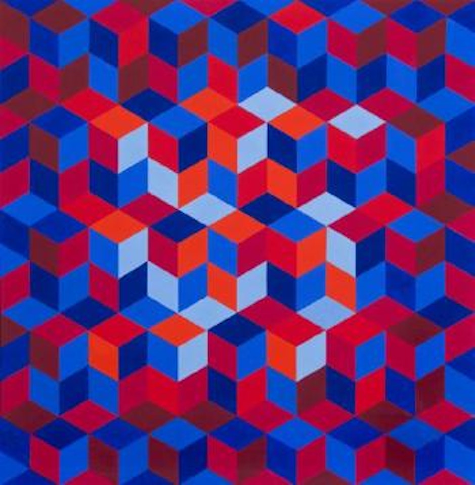 Photon B by Victor Vasarely