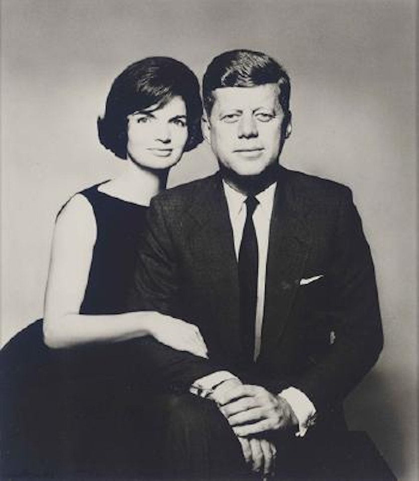 John and Jacqueline Kennedy by Richard Avedon