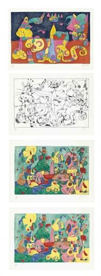 Suites Pour Ubu Roi (M. 460-498; C. books 108) by Joan Miró
