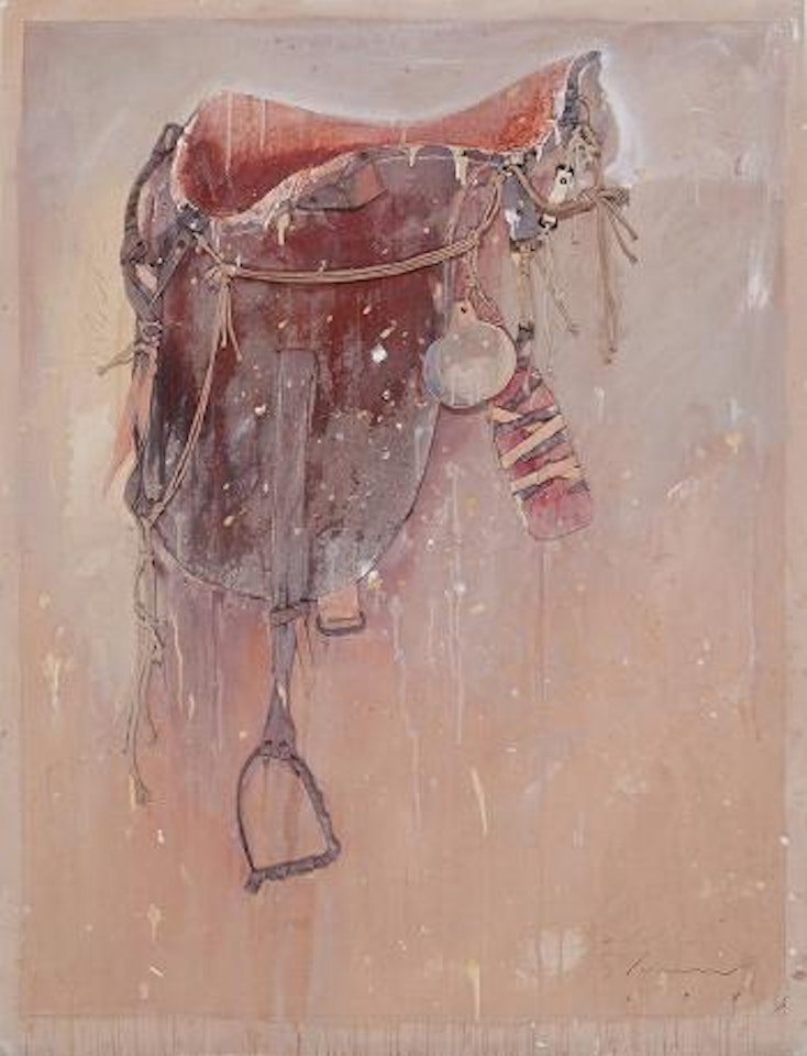 Saddle by Tim Storrier