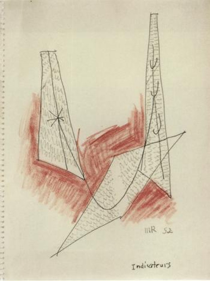Indicateurs by Man Ray